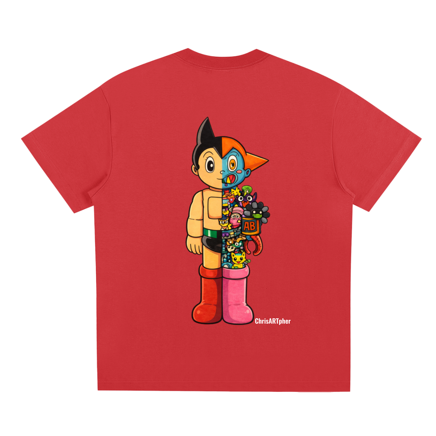 chrisartpher robot  Quick-Dry Cooling T-Shirt