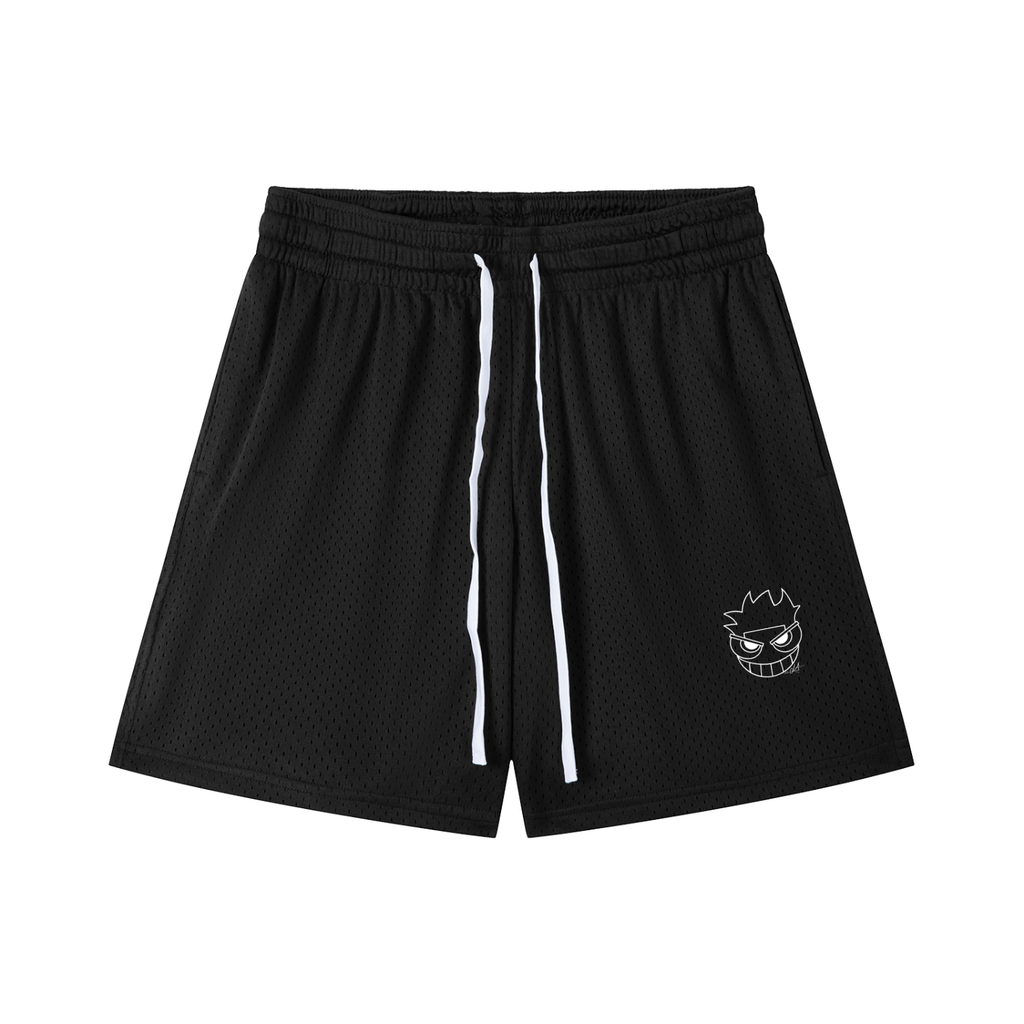 ChrisARTpher Mesh Drawstring Shorts
