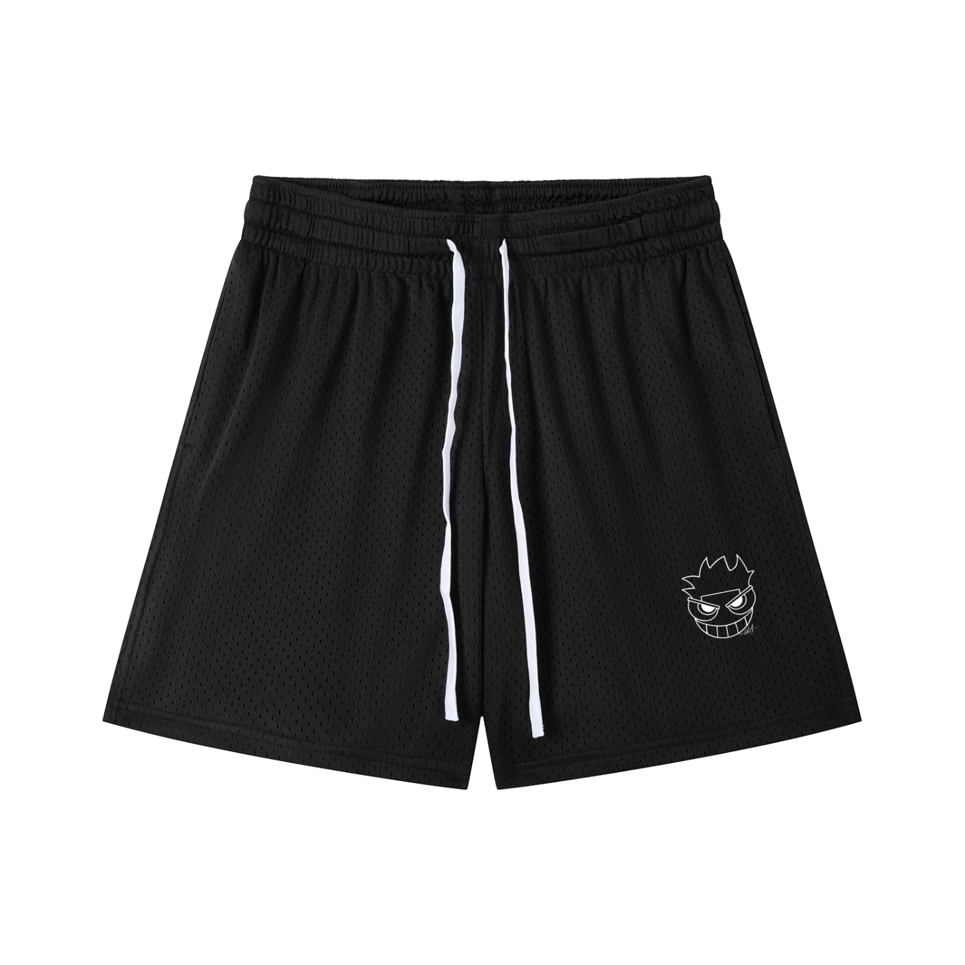 ChrisARTpher Mesh Drawstring Shorts