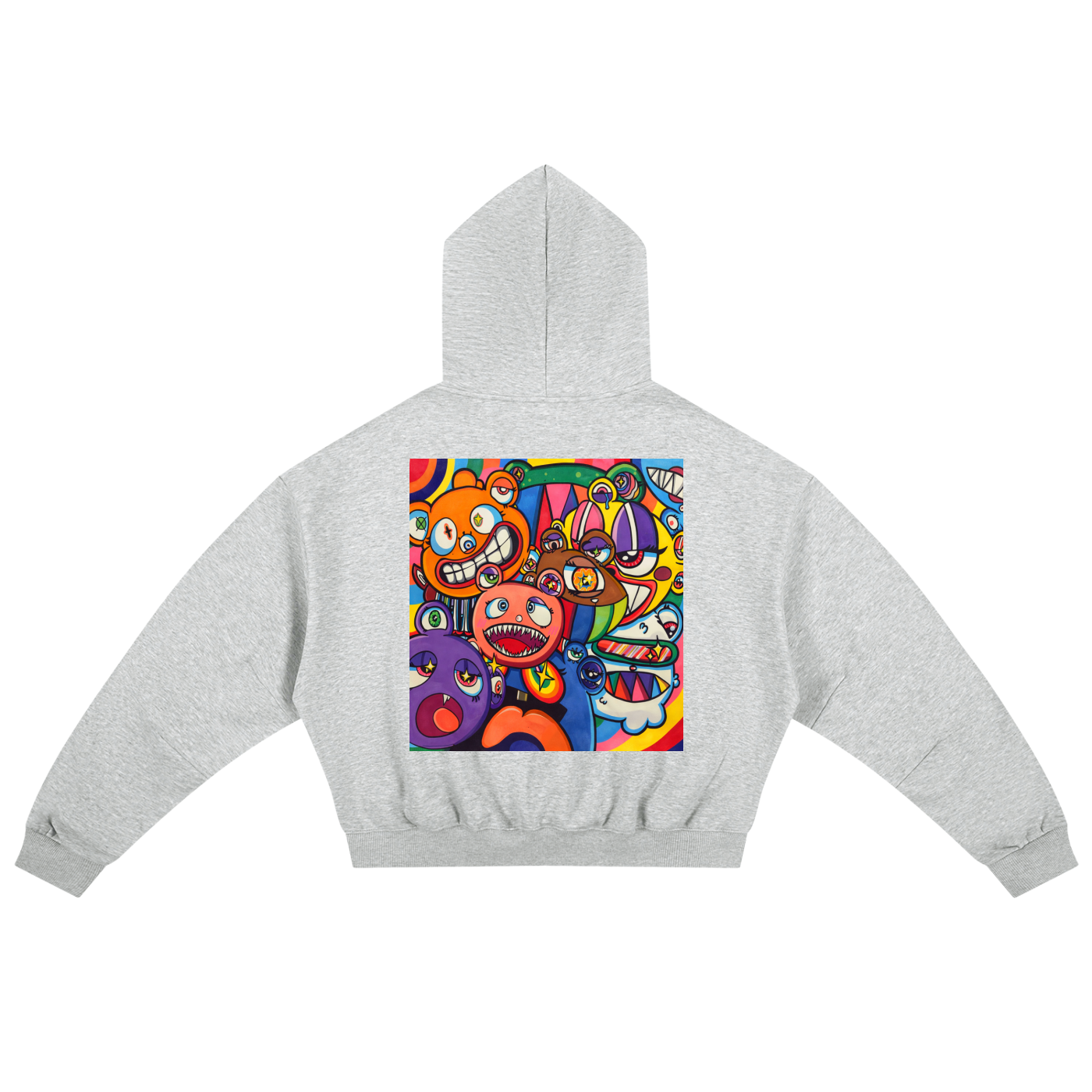 ChrisARTpher Boxy Darted Sleeve Hoodie