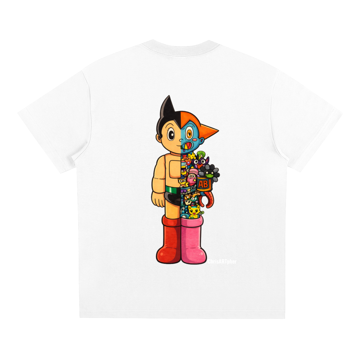 chrisartpher robot  Quick-Dry Cooling T-Shirt