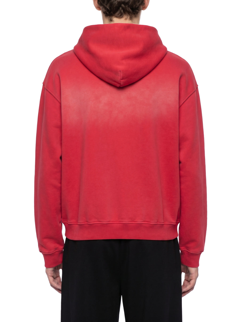 chrisartpher Two-way Zipper Boxy Fleece Hoodie